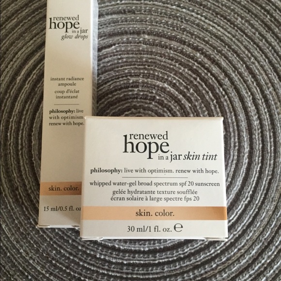 Philosophy Other - NWOT Philosophy Renewed Hope Skin Tint/ Glow Drops